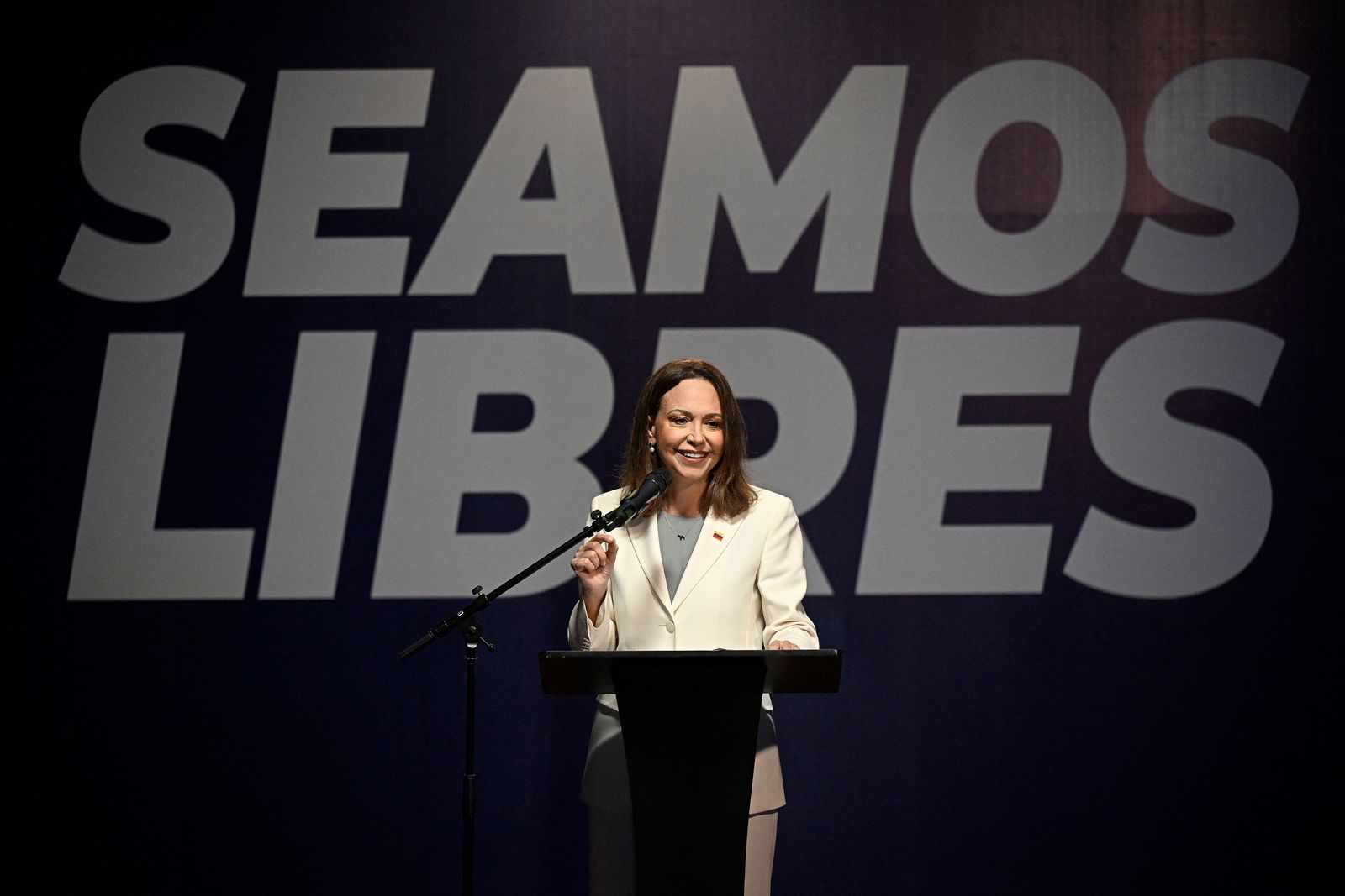 María Corina Machado respalda el plan de EEUU para realizar elecciones en 2027: "La fecha de las elecciones es la fecha de la liberación"