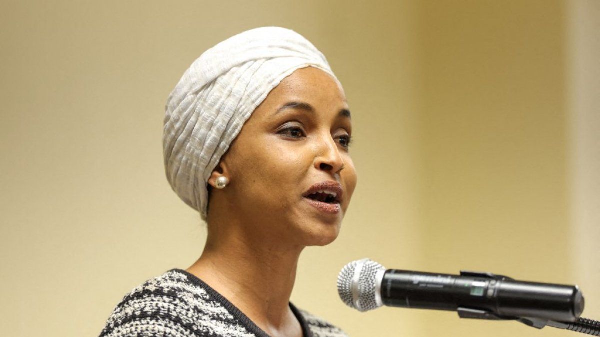 La congresista Ilhan Omar (demócrata por Minnesota) en una imagen de archivo